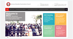 Desktop Screenshot of beectraining.com